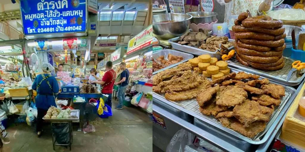 Where to Buy Groceries in Chiang Mai - Dam Rong in Waroret market