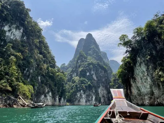 Cheow Lan Lake Tour, one of the highlights of our 10 day Itinerary in Thailand!