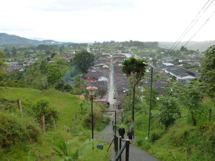 Viewpoint in Salento Colombia