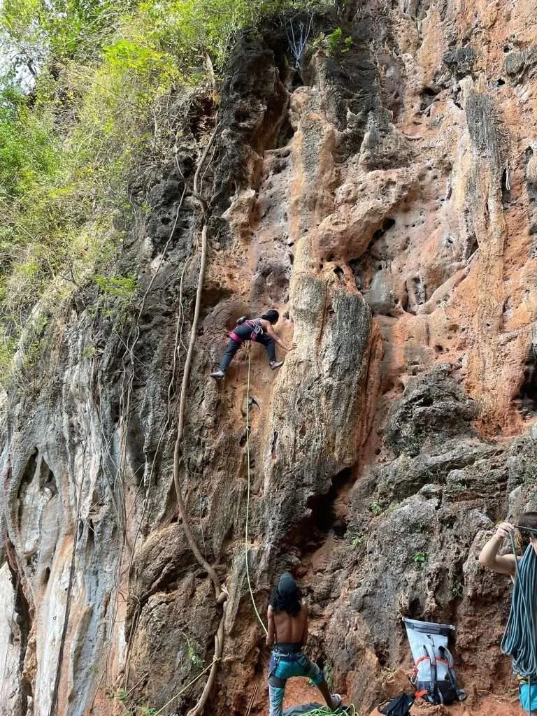 Czarina Rock Climbing in Railay East