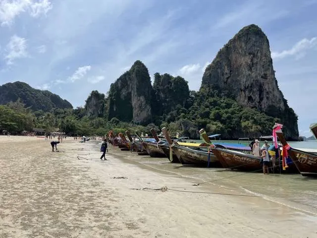 west railay beach, in our opinion one of the best beaches in krabi and best beaches in thailand